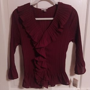 Jaipur Burgundy blouse